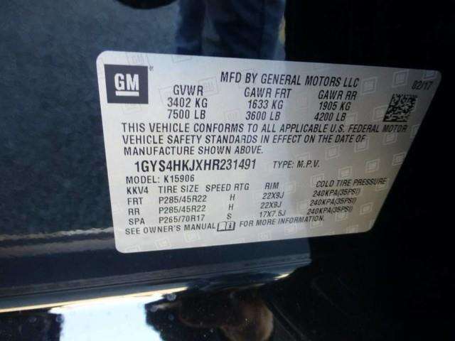 2017 Cadillac Escalade ESV 4x4 Luxury 4dr SUV